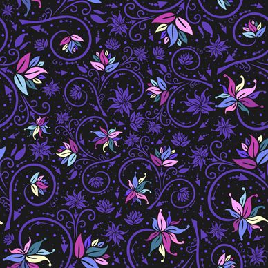 seamless floral pattern beautiful vector