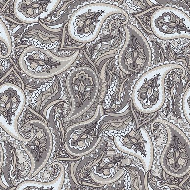 pattern paisley seamless vector