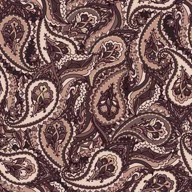 pattern paisley seamless vector