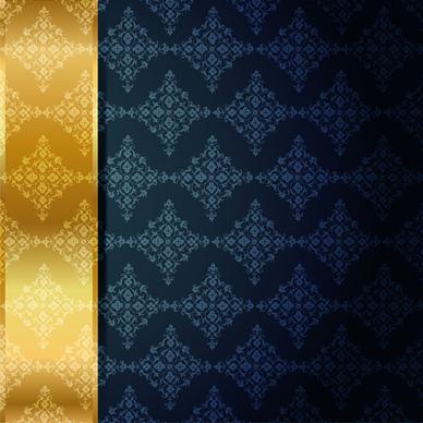 ornate vip gold background art vector