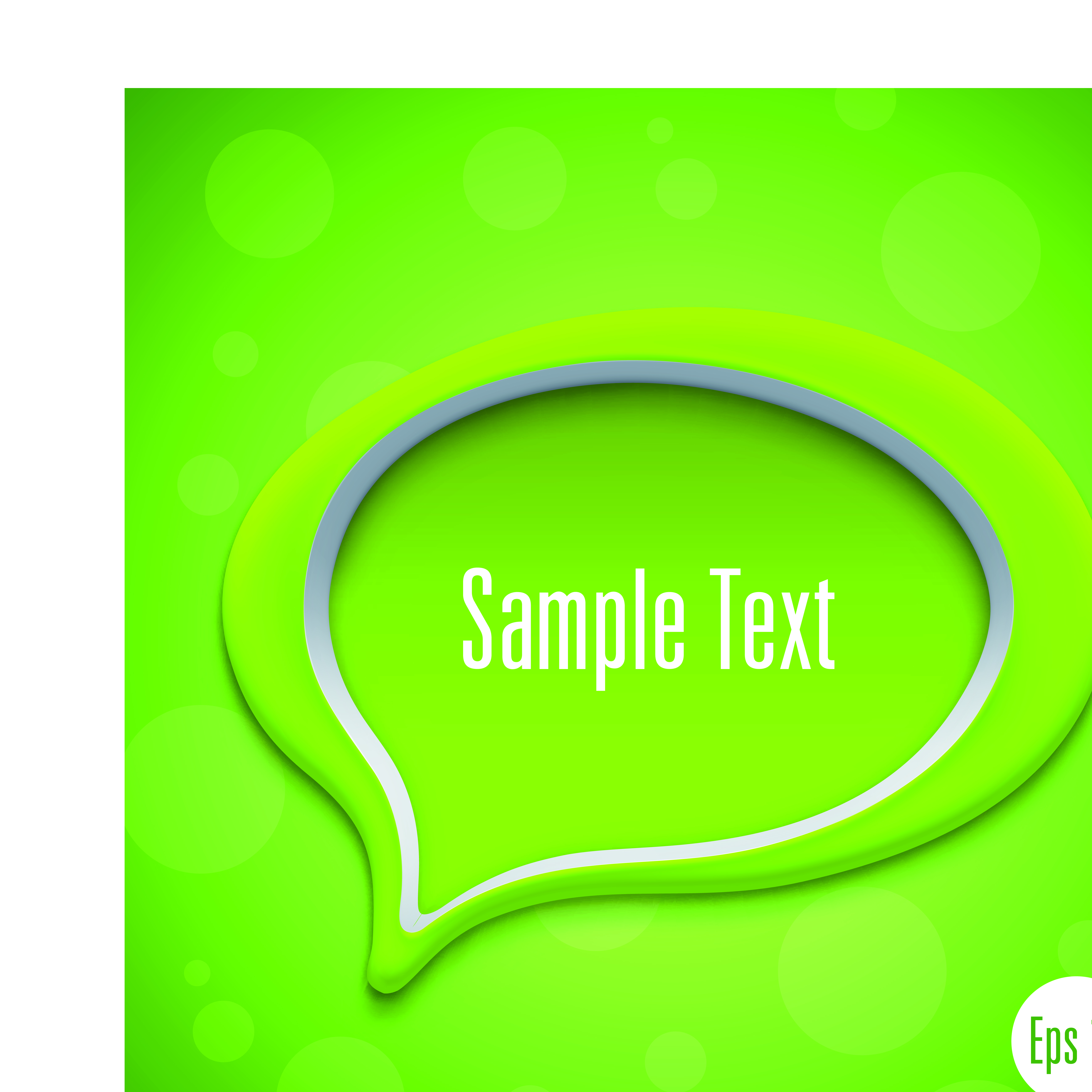 speech bubbles with modern background vector design