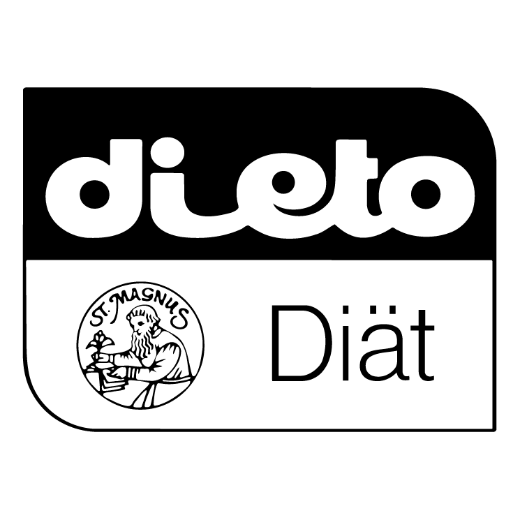 dieto illustration vector logo