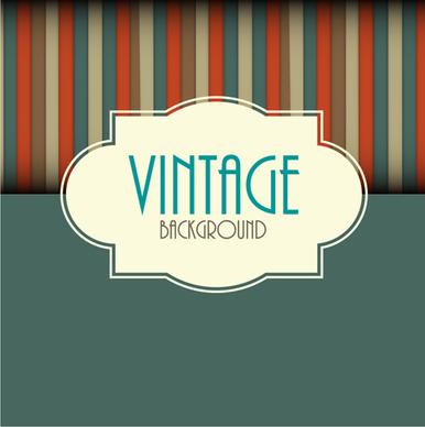 cute vintage background vectors design