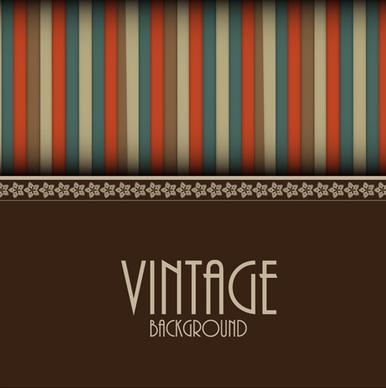 cute vintage background vectors design