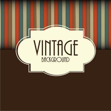 cute vintage background vectors design