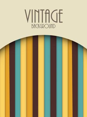 cute vintage background vectors design