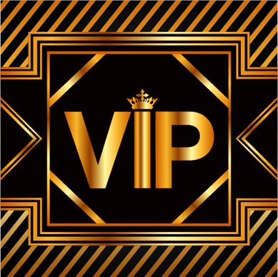 luxury golden vip background vectors