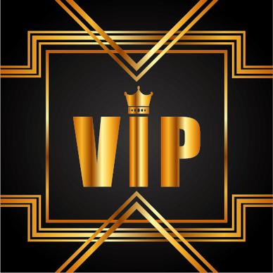 luxury golden vip background vectors