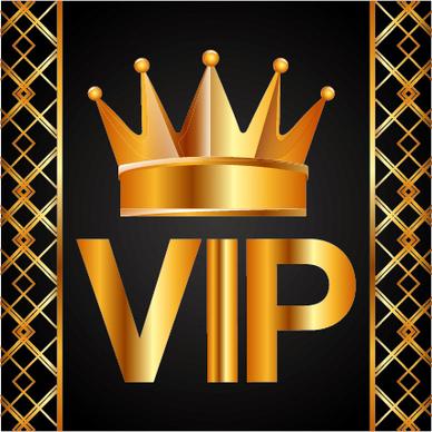 luxury golden vip background vectors