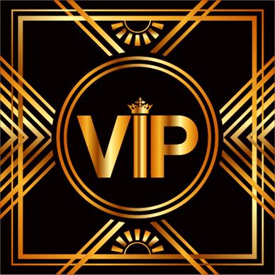 luxury golden vip background vectors