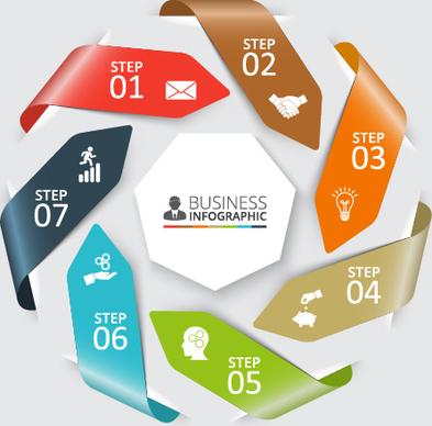 business infographic creative design91