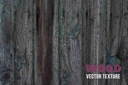 old wooden texture art background vector set