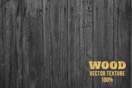 old wooden texture art background vector set