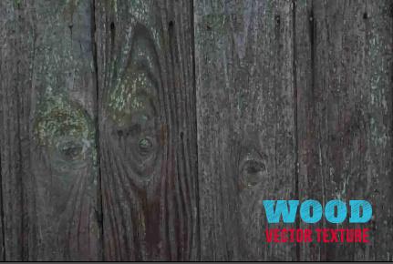 old wooden texture art background vector set