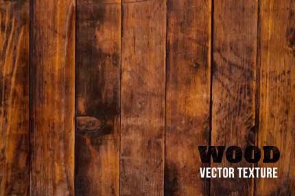 old wooden texture art background vector set