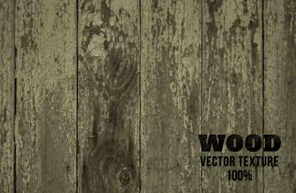 old wooden texture art background vector set