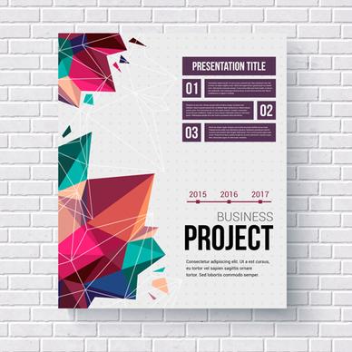 abstract cover brochure business vectors