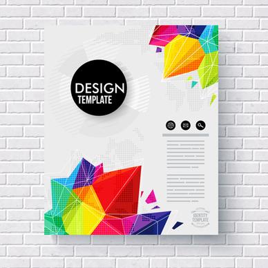 abstract cover brochure business vectors