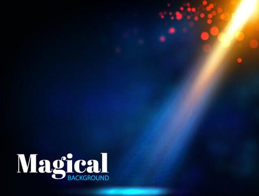 magical light background art vector