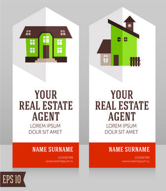 home sales card creative vector