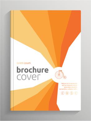 brochure and book cover creative vector