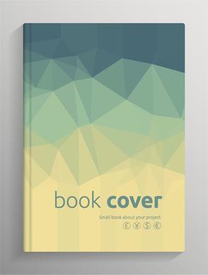 brochure and book cover creative vector