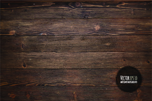 old wooden textures backgrounds vector set