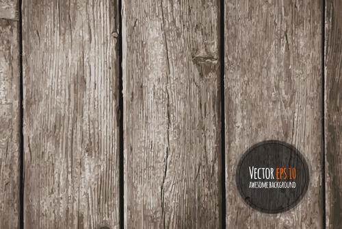 old wooden textures backgrounds vector set