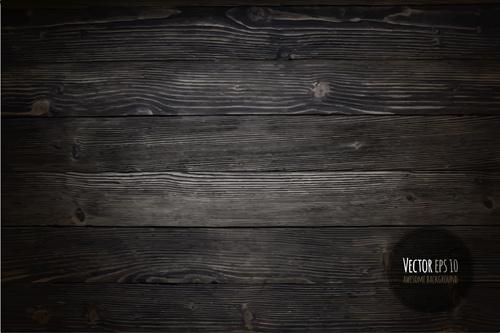 old wooden textures backgrounds vector set