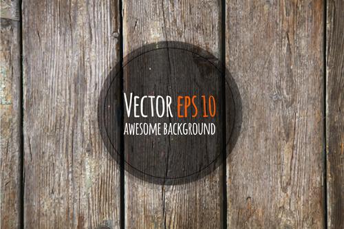 old wooden textures backgrounds vector set