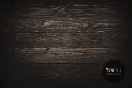 old wooden textures backgrounds vector set