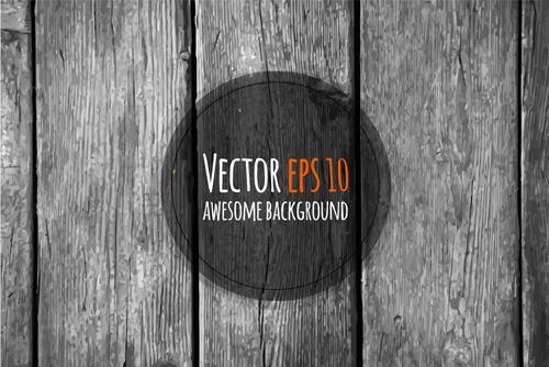 old wooden textures backgrounds vector set