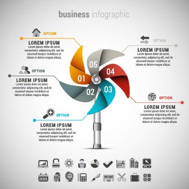 business infographic creative design01