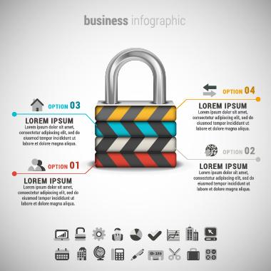 business infographic creative design07