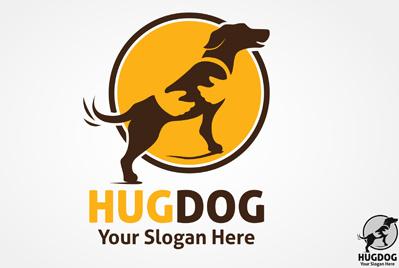 logo dog design vector