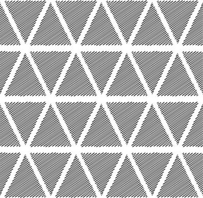 black with white abstract seamless pattern vector set