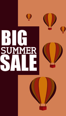 flyer sale summer holidays vector