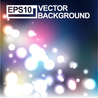 blurs lights background art vector