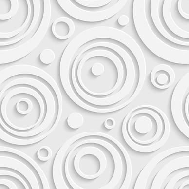 white decorative pattern vector background