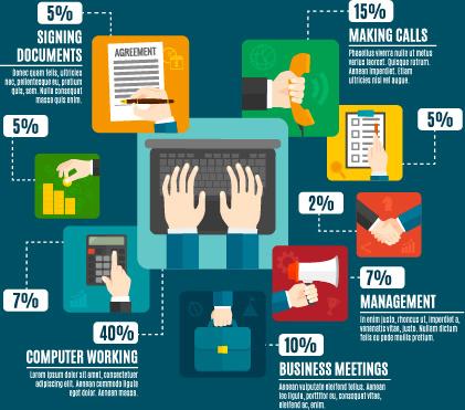 business infographic creative design44