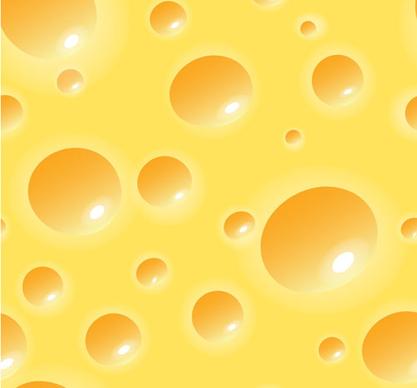 shiny yellow cheese background vector