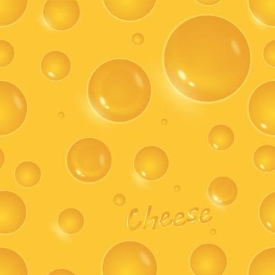 shiny yellow cheese background vector