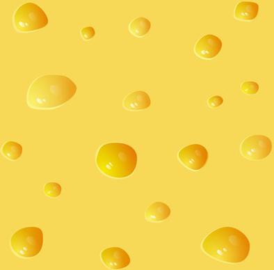 shiny yellow cheese background vector