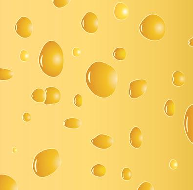 shiny yellow cheese background vector