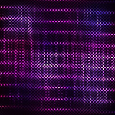 bright neon light art background vector set