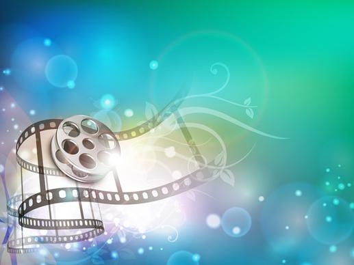 halation movies film art background vector