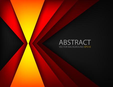 fashion multilayer abstract art background vector