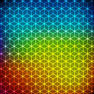 colored glow stars vector backgrounds