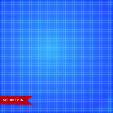 vector grid blueprint pattern design