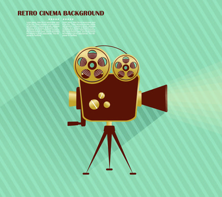 creative cinema art backgrounds vectors